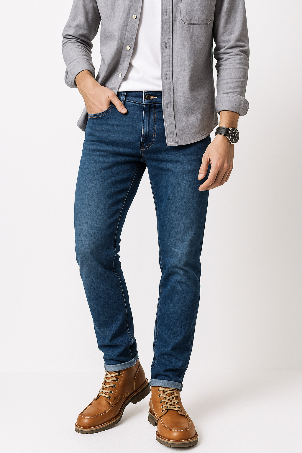 Blue Denim Jeans For Men