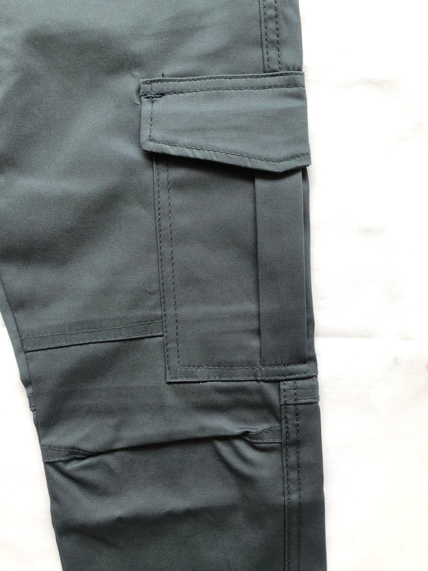 Grey Cargo Trouser For Men - Stylish