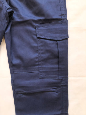 Blue Cargo Trouser For Men - Stylish