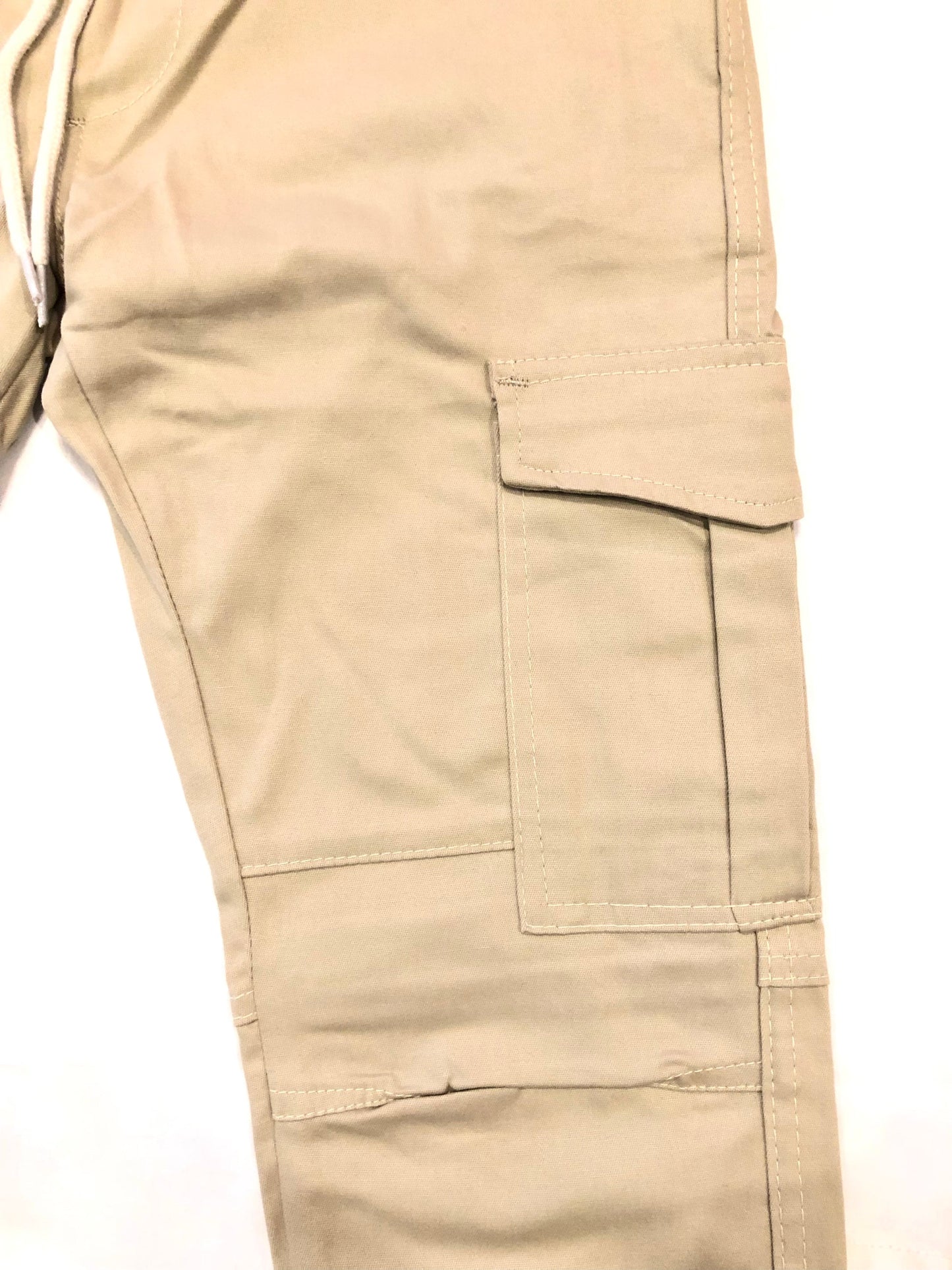 Beige Cargo Trouser For Men - Stylish