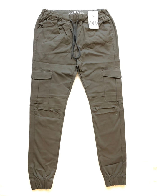 Dark Grey Cargo Trouser For Men - Stylish