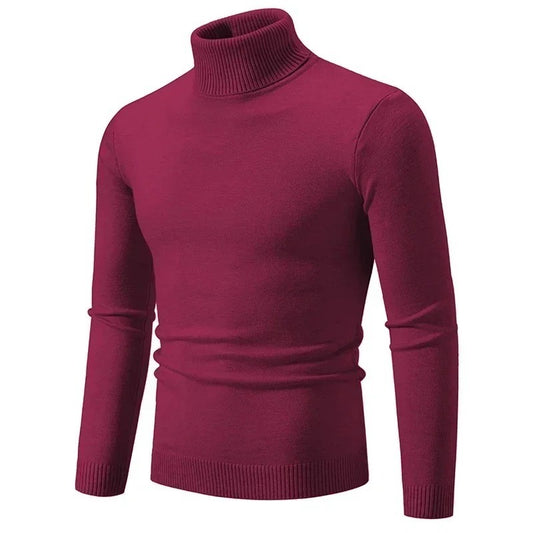 Maroon High Neck For Men