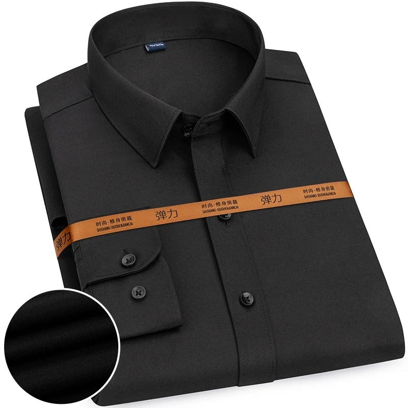 Black Dress Shirts For Men - Premium Quality